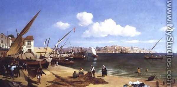 The Harbour, Lisbon - Charles Henry Seaforth