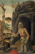 St. Jerome as a Penitent, c.1590 - Jacopo Del Sellaio