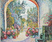 Garden at La Hune, Saint-Tropez, 1909 - Jeanne Semersheim-Desgranges