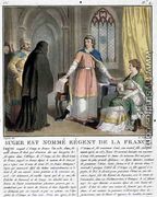 Abbot Suger 1082-1152 is Named as Regent of France, 1788 - Antoine Louis Francois Sergent-Marceau