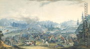 A scene from the Russian-Turkish War, 1801  - Gavril Sergeyevich Sergeyev