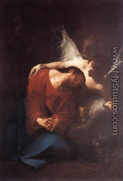 Christ Appearing To Mary Magdalen As A Gardener - Jacob Cornelisz Van Oostsanen