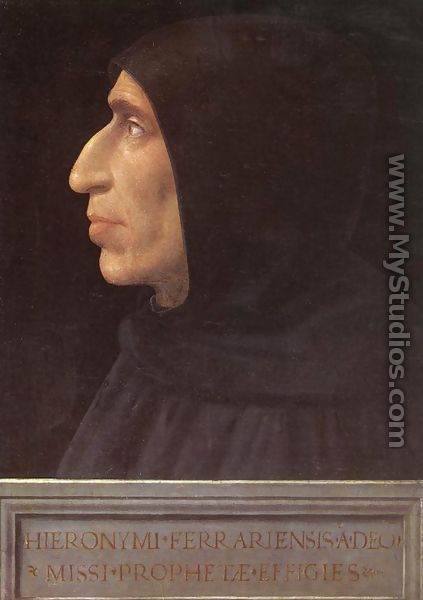 Portrait Of Girolamo Savonarola 1498 - Fra Bartolomeo