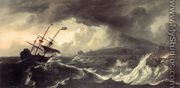 Ships Running Aground In A Storm  1690s - Ludolf Backhuysen