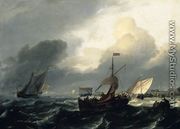 Small Dutch Vessels - Ludolf Backhuysen