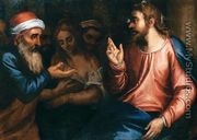 Christ And The Adulteress - Garofalo