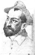 Portrait of Vincenzo Borghini 1570-74 - Federico Zuccaro