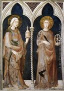 St Mary Magdalen And St Catherine Of Alexandria - Simone Martini