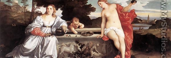 Sacred And Profane Love - Tiziano Vecellio (Titian)
