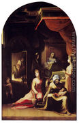 Birth Of The Virgin 1543 - Domenico Beccafumi