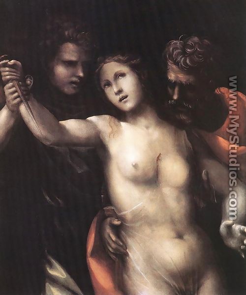 The Death Of Lucretia 1513 - Il Sodoma (Giovanni Antonio Bazzi)