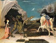 St. George and the Dragon c. 1456 - Paolo Uccello