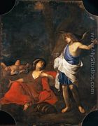 Hagar and the Angel - Giovanni Battista Spinelli