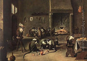 Apes in the Kitchen - David The Younger Teniers