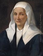 Portrait Of An Old Woman - Bartolomeo Passerotti