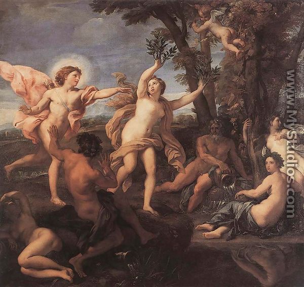 Apollo Chasing Daphne 1681 - Carlo Maratti
