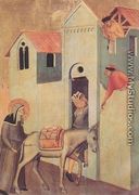 Beata Umilta Transport Bricks to the Monastery c. 1341 - Pietro Lorenzetti