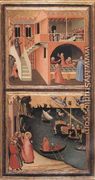 Scenes of the Life of St Nicholas (2)  c. 1332 - Ambrogio Lorenzetti