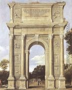 A Triumphal Arch of Allegories 1607-10 - Domenichino (Domenico Zampieri)
