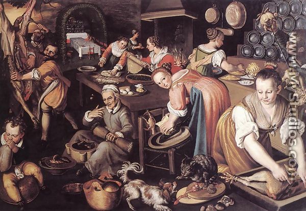Kitchen 1580s - Vincenzo Campi