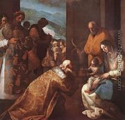 The Adoration of the Magi 1620s - Eugenio Cajes