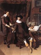 Constantijn Huygens and his Clerk 1627 - Thomas De Keyser