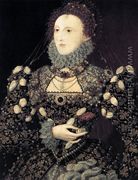 Portrait of Elizabeth I, Queen of England 1575-76 - Nicholas Hilliard