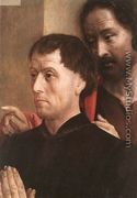 Portrait of a Donor with St John the Baptist 1478-80 - Hugo Van Der Goes