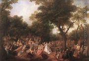 Fete in a Wood  1720-25 - Nicolas Lancret