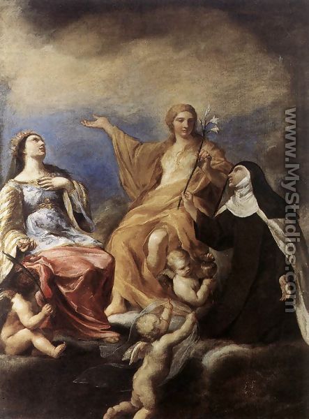 The Three Magdalenes 1634 - Andrea Sacchi