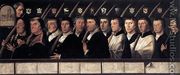 12 Members of the Haarlem Brotherhood of Jerusalem Pilgrims 1528-29 - Jan Van Scorel