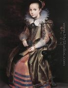 Elisabeth (or Cornelia) Vekemans as a Young Girl c. 1625 - Cornelis De Vos