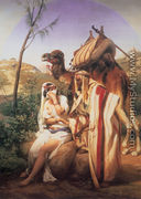 Jehuda and Tamar 1840 - Horace Vernet