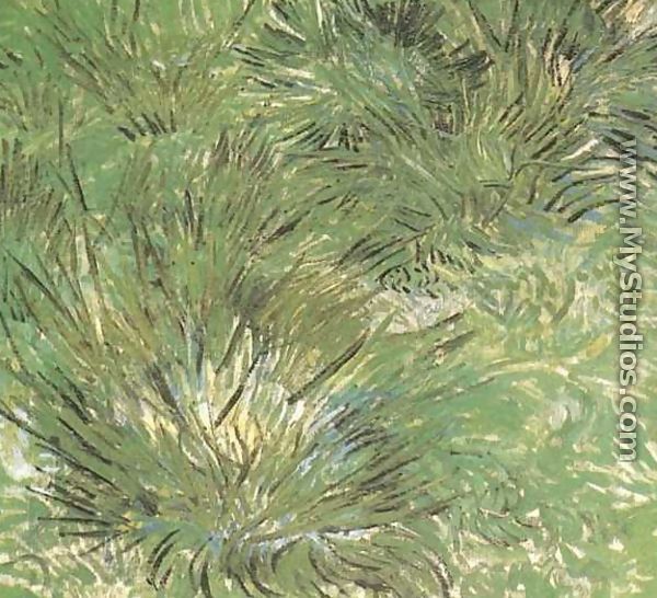 Clumps Of Grass - Vincent Van Gogh