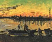 Coal Barges II - Vincent Van Gogh