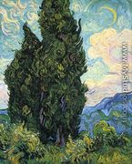 Cypresses - Vincent Van Gogh