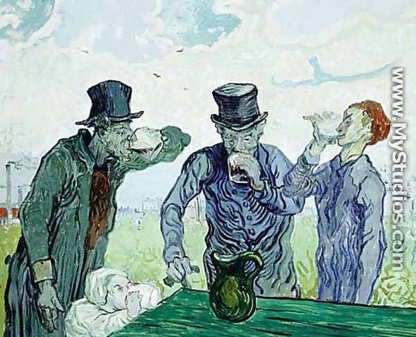 The Drinkers - Vincent Van Gogh