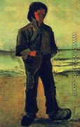 Fisherman On The Beach - Vincent Van Gogh