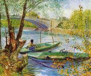 Fishing In Spring - Vincent Van Gogh