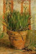 Flowerpot With Chives - Vincent Van Gogh