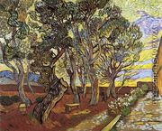 The Garden Of Saint Paul Hospital - Vincent Van Gogh