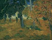 Garden Of Saint Paul Hospital The V - Vincent Van Gogh