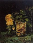 Glass With Roses - Vincent Van Gogh