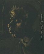 Head Of A Peasant Woman - Vincent Van Gogh