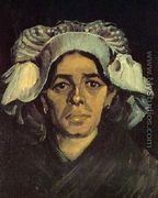 Head Of A Peasant Woman With White Cap IV - Vincent Van Gogh