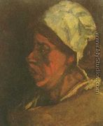 Head Of A Peasant Woman With White Cap VII - Vincent Van Gogh
