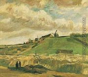 The Hill Of Montmartre With Quarry - Vincent Van Gogh