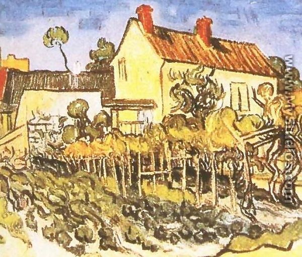 House Of Pere Pilon The II - Vincent Van Gogh