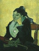 L'Arlesienne: Madame Ginoux With Gloves And Umbrella - Vincent Van Gogh