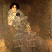 Portrait Of Marie Henneberg - Gustav Klimt
